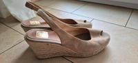 Slings Peeptoes Pumps beige! Sommerschuh! Bayern - Altomünster Vorschau