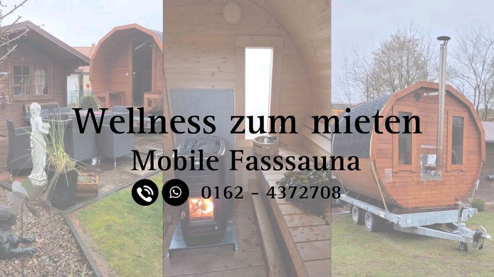 Mobile Fasssauna Zum Wohlfühlen!!! in Scheeßel