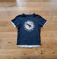 T Shirt dunkel blau Dino mit Wendepailetten wie neu Nordrhein-Westfalen - Stadtlohn Vorschau