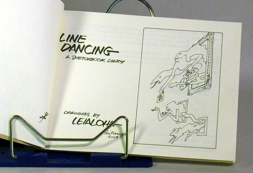 LEIALOHA Line Dancing A Sketchbook Diary Volume TWO Vom Künstler in Brilon