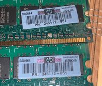 Elpida Original HP Server ECC DRAM Kit 1GB, PC2-3200R Niedersachsen - Neuenhaus Vorschau