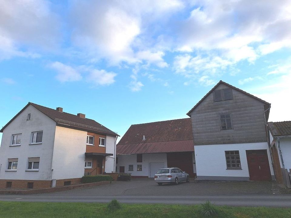 Sehr gepflegter Hof mit reichlich Grünfläche in einem Ortsteil von Wetter. in Wetter (Hessen)