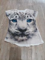 T-Shirt Alloverprint Leopard Gr 128 Niedersachsen - Bad Bevensen Vorschau