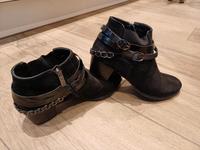Lederboots Stiefeletten schwarz Gr. 41.5 Niedersachsen - Celle Vorschau