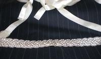Brautkleid - Gürtel mit Strass  ivory Niedersachsen - Wilhelmshaven Vorschau