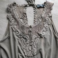 Spitze**Only**styl. Shirt Top Gr. S braun oliv Niedersachsen - Nordhorn Vorschau