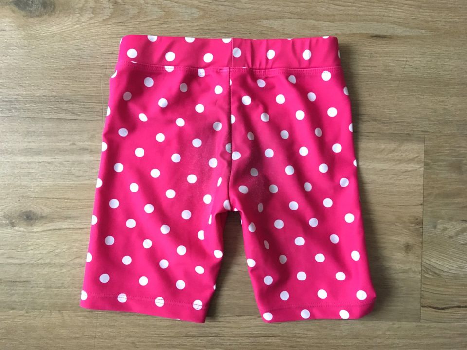 Disney baby UV Kurzleggings in Pink-Weiß, Minnie-Maus, Gr. 92 in Witten