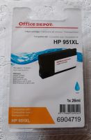 HP 951 XL Cyan Druckerpatrone OVP Office Depot Tintenpatrone Schleswig-Holstein - Leck Vorschau