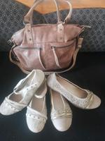 2 Rieker Ballerinas für Damen Gr. 39 + Handtasche Bayern - Ortenburg Vorschau