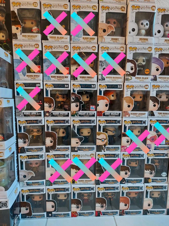 Harry Potter Sammlung Funko Pop Auflösung in Maintal