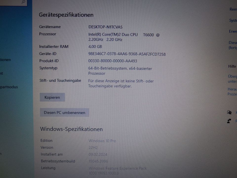 Terra Laptop 15" - 4GB Ram - SSD 512GB - DVD - Win10 Pro in Osnabrück