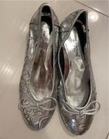 Schöne Ballerina Entität Pontini Gr.36,5 Silber top Obergiesing-Fasangarten - Obergiesing Vorschau