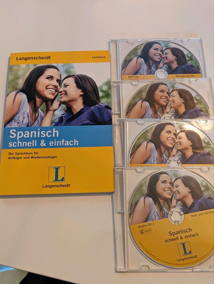 Langenscheidt spanisch Lehrbuch und Audio-CDs in Merzhausen