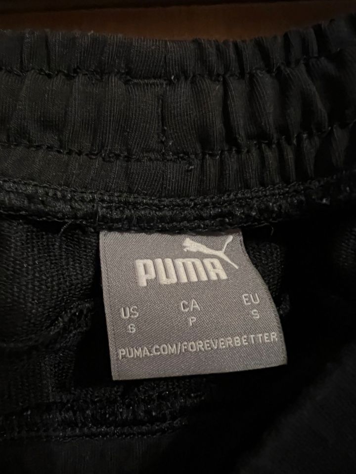 PUMA Sporthose /Sweathose mit Glitzer Logo Gr. S in Rheurdt