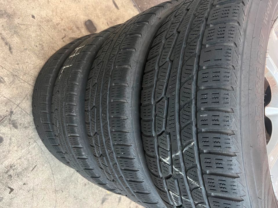 4x 225/65 R17 106H Winterreifen + Alufelgen Mazda CX-5 KBA 48811 in Hemsbach