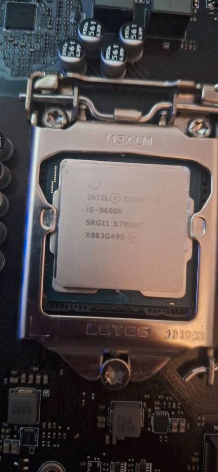 Mainboard B360M PRO-VD CPU intel i5-9600K in Bad Oldesloe