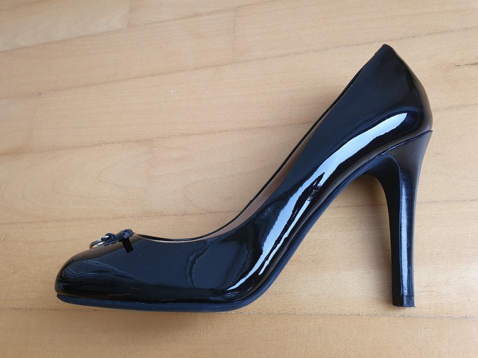 ARMANI JEANS – 38/39 – Pumps – schwarz – High Heel - Lackleder in Bremen