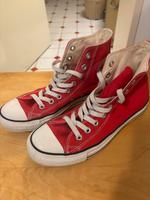 Converse rot hoch, Gr. 39,5 Nordrhein-Westfalen - Castrop-Rauxel Vorschau