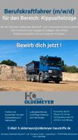 Berufskraftfahrer (m/w/d) Kipper Asphalt Vollzeit Niedersachsen - Melle Vorschau