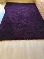 Hochflor Teppich lila violett 200x290 Shaggy Flex Sendling - Obersendling Vorschau