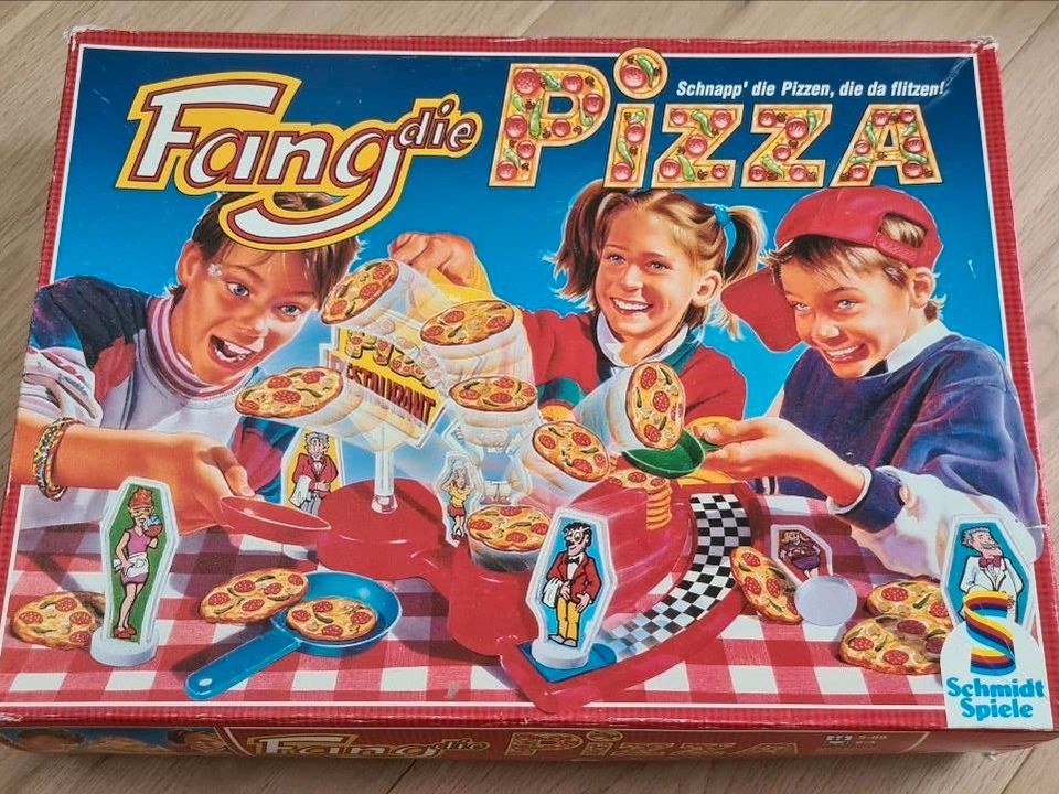 Schmidt Spiel Fang die Pizza Jahr 1994 in Minden