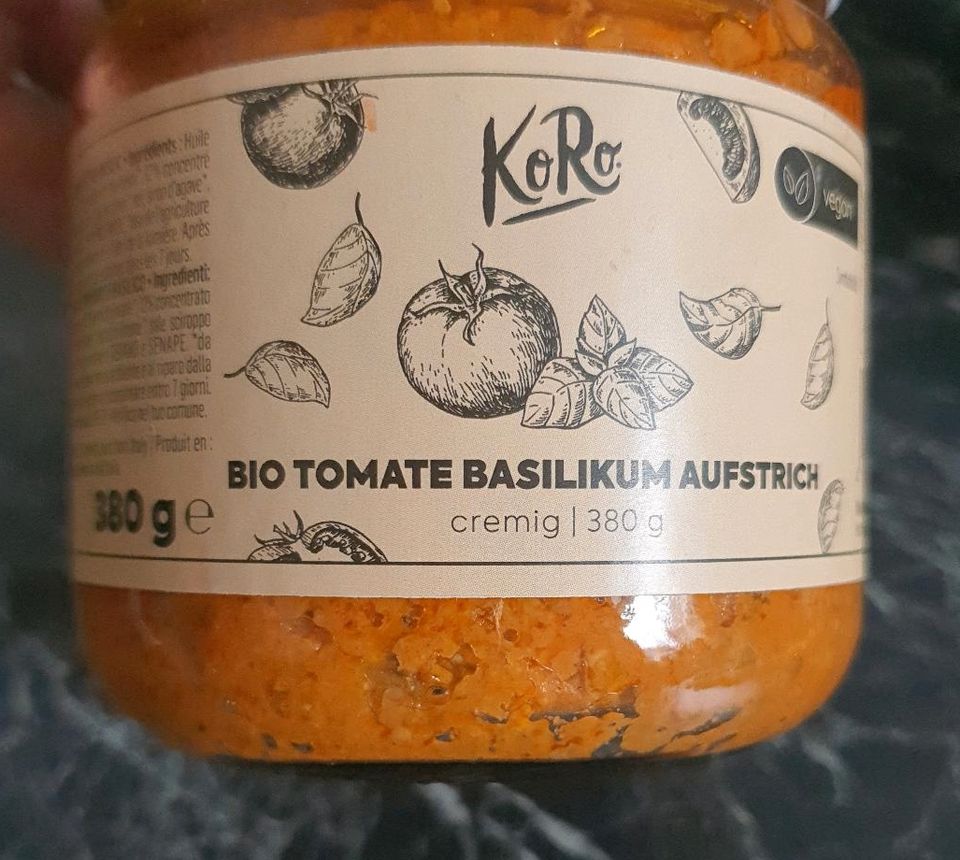 Koro Bio Tomaten Basilikum Aufstrich in Berlin