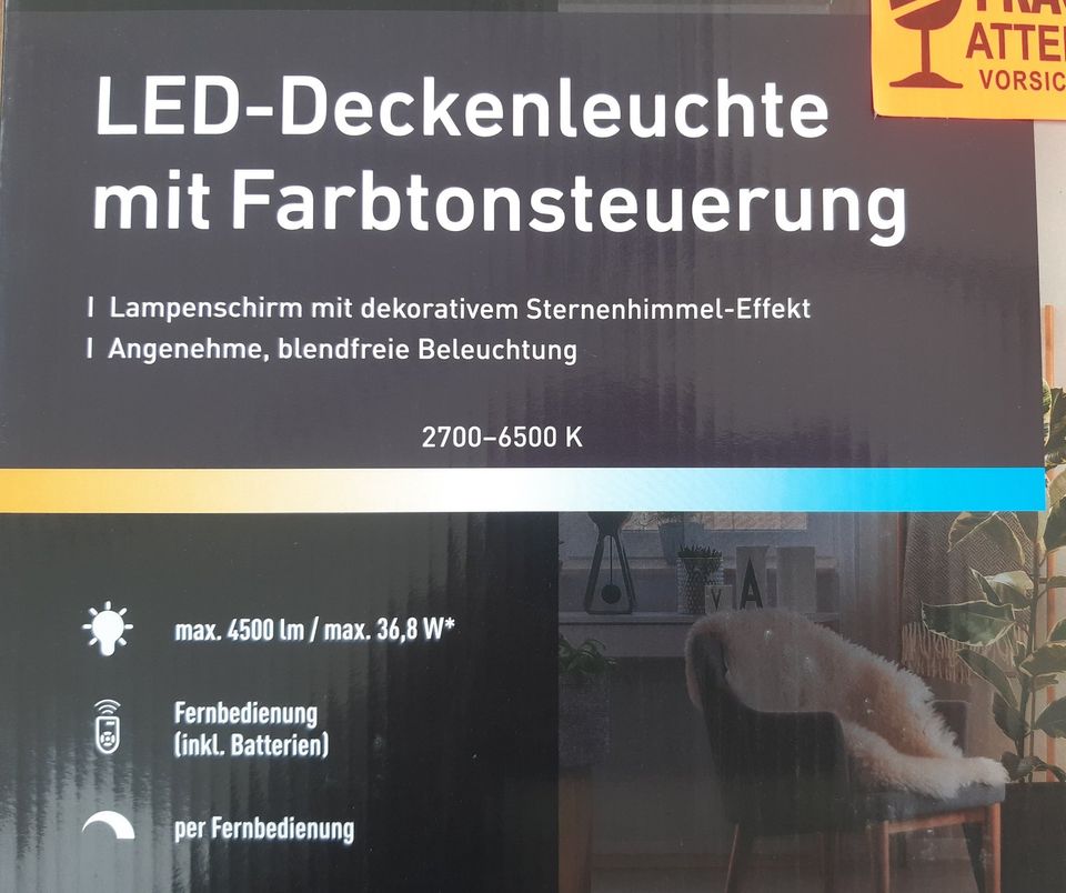 LIVARNO home LED-Deckenleuchte mit Farbtonsteuerung, 36,8 W in Sachsen -  Bad Gottleuba-Berggießhübel | Lampen gebraucht kaufen | eBay Kleinanzeigen  ist jetzt Kleinanzeigen
