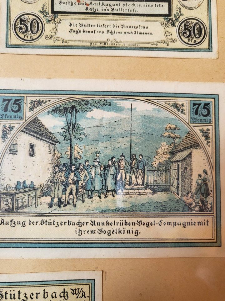 Geldscheine/Notgeld in Ilmenau