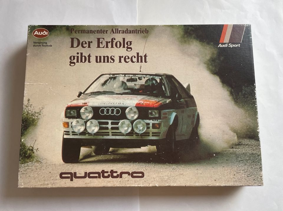 Audi Quattro Puzzle Ravensburger 500 Teile 2 fehlen Westgermany in Belm