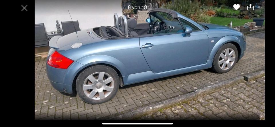 Audi tt 8n Roadster 150 ps Benzin /gas tüv neu in Oderberg (Mark)