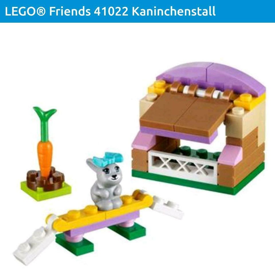 Lego Friends 42021, 41022, 41024, 30113 in Wirschweiler