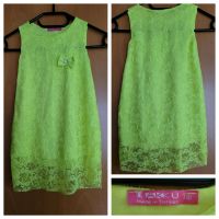 Kleid mit Spitze neon, Faschingskostüm Bayern - Dillingen (Donau) Vorschau