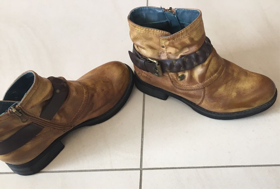 Tom Tailor Stiefeletten gr. 38 in Lampertheim