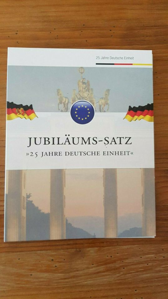 Jubiläumssatz 25 Jahre Deutsche Einheit in Dittweiler