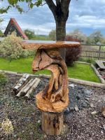 Holzkunst, Beistelltisch, Fisch, Kettensägenkunst, handgemacht Rheinland-Pfalz - Buchholz (Westerwald) Vorschau