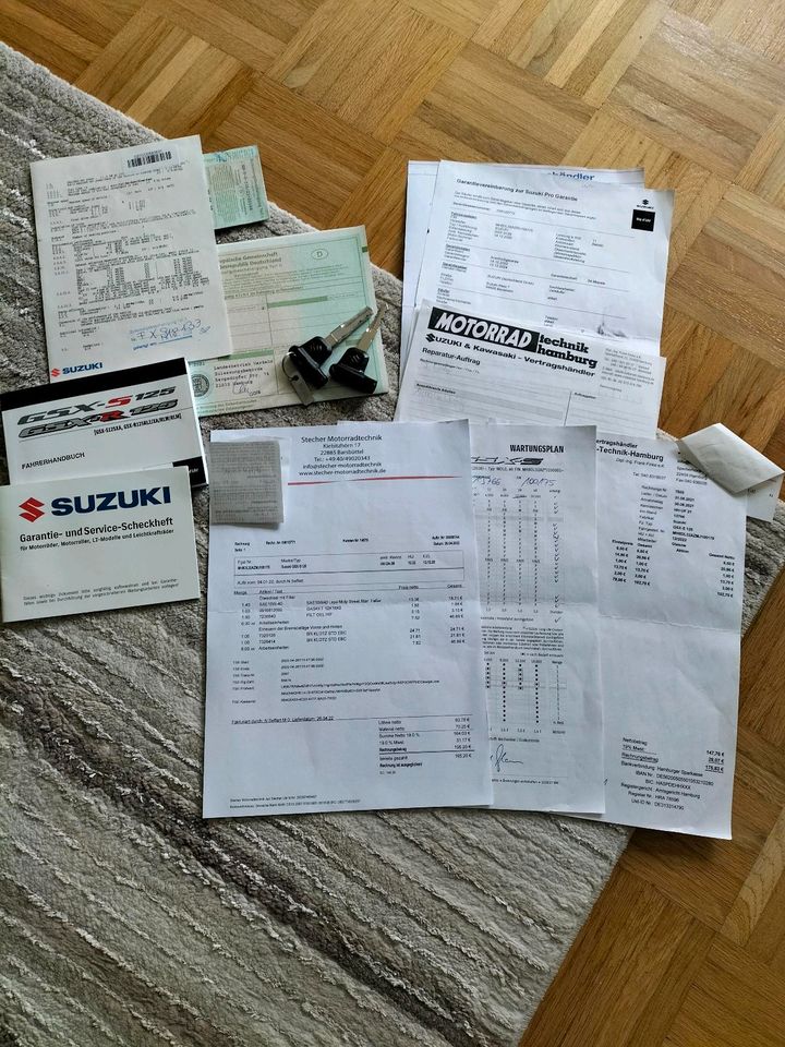 Suzuki gsx-s 125 in Hamburg