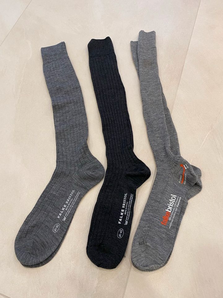 Falke Bristol Socken Kniestrümpfe 41/42 in Seggebruch