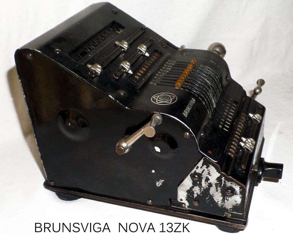 3x Brunsviga 10/13/ NOVA13 1930-1945 Rechen-Maschine Löschkurbel in Berlin