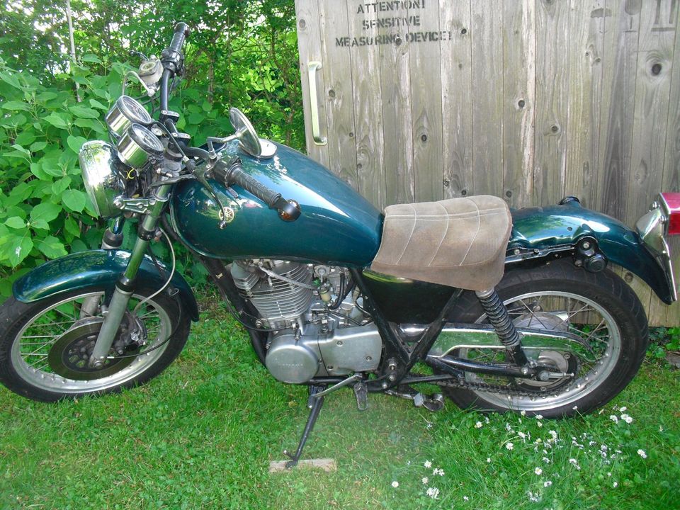 Yamaha SR 500, Kult Mopped, Bobber, Dampfhammer in Mössingen