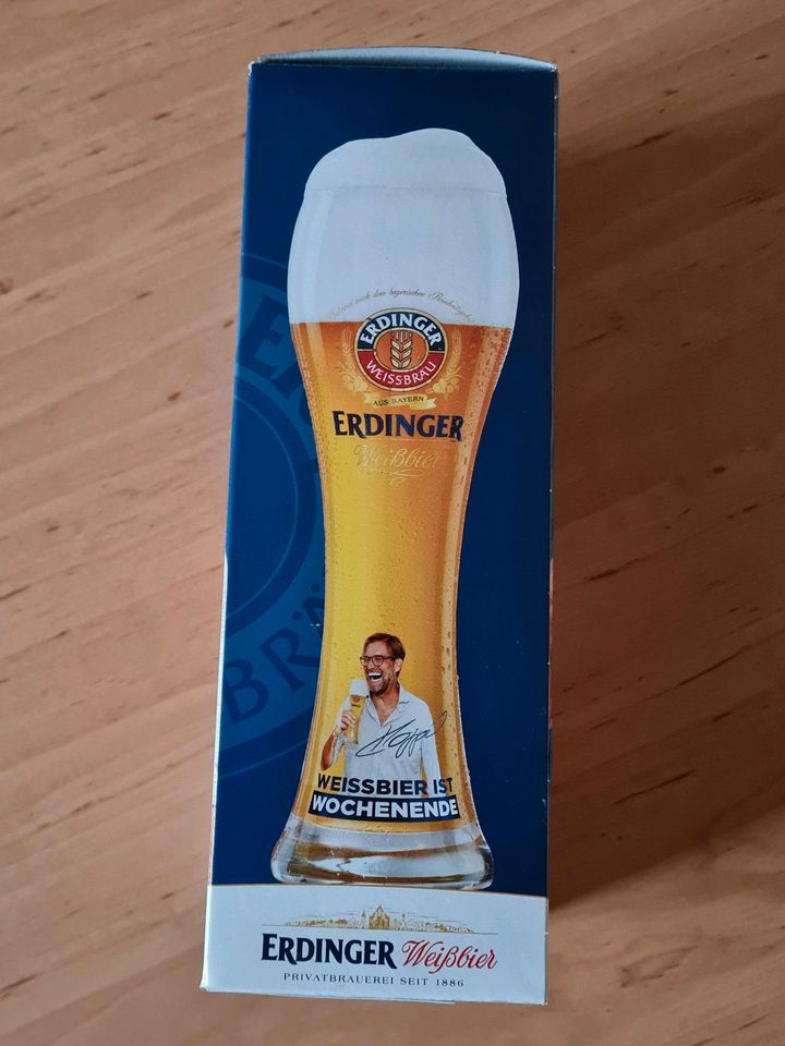 Erdinger Fanglas,Weißbier Glas,neu ovp, TOP!!! in Dierdorf