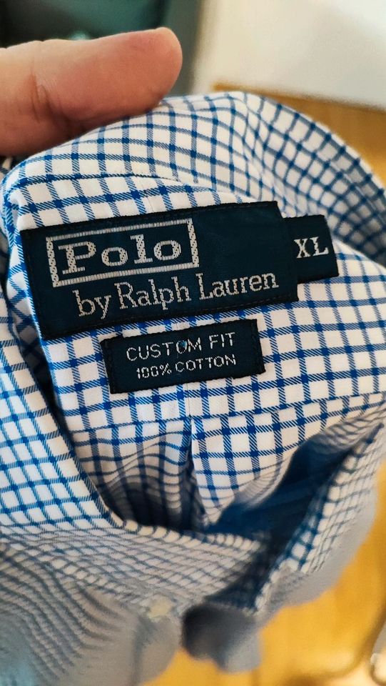Polo Ralph Lauren Button down Hemd, Gr. XL custom fit in Leingarten