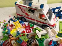 Playmobil mit Krankenwagen unsortiert Saarland - Riegelsberg Vorschau