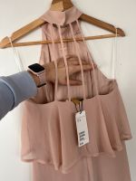 Maxikleid Brautjungfer H&M 36 S apricot rosè Hessen - Hohenstein Vorschau