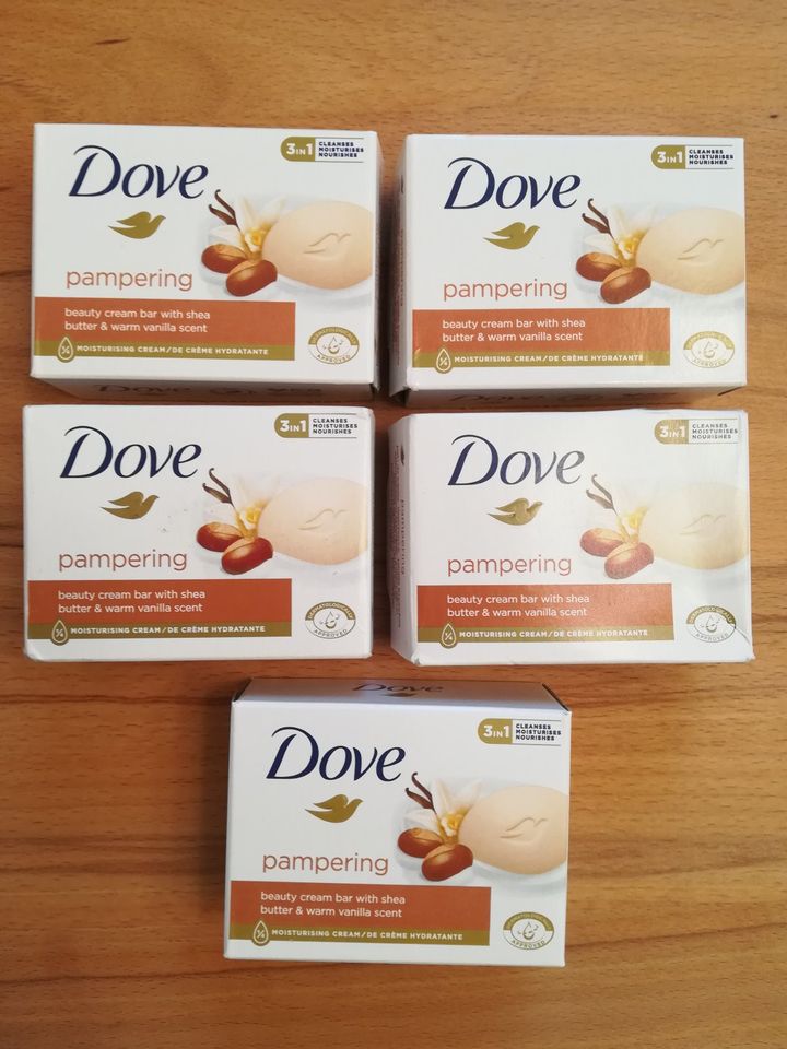 Seife Dove pampering 5 Stück in München