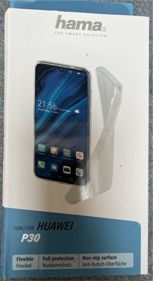 Huawei P30 Silikon Hülle neu von HAMA in Mosbach