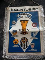 Wimpel Juventus Turin 1.FC Magdeburg UEFA Cup 1977 DDR Fussball Brandenburg - Burg (Spreewald) Vorschau