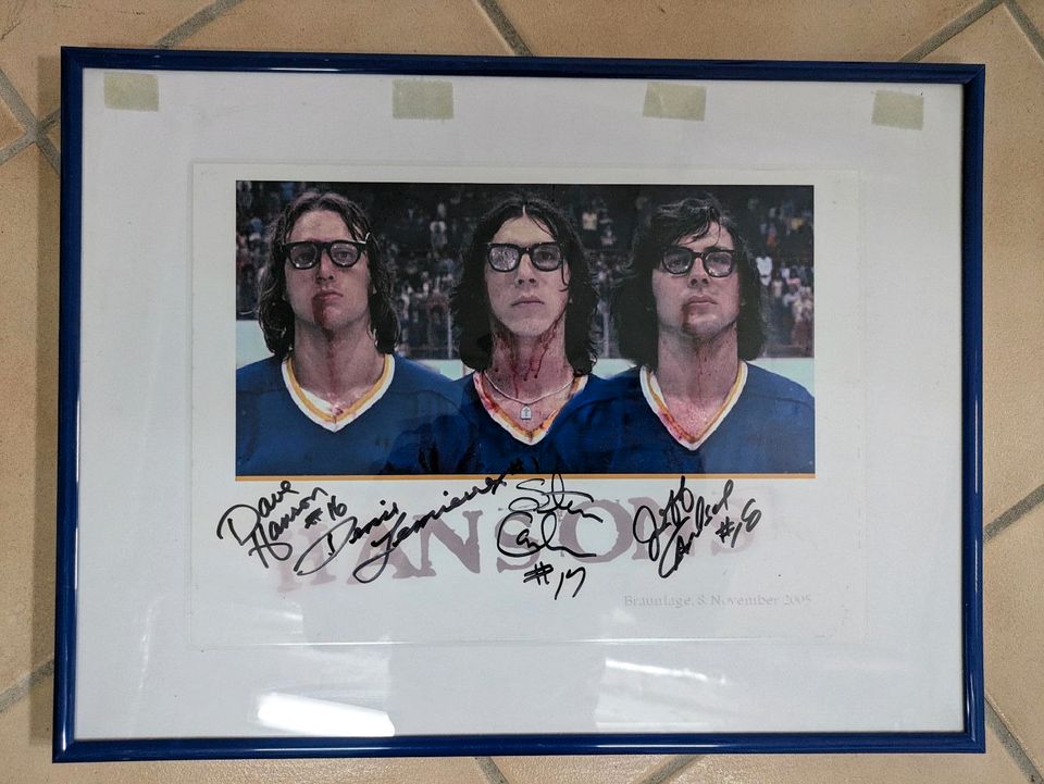 Autogramm The Hanson Brothers, Slapshot, Eishockey in Neuental