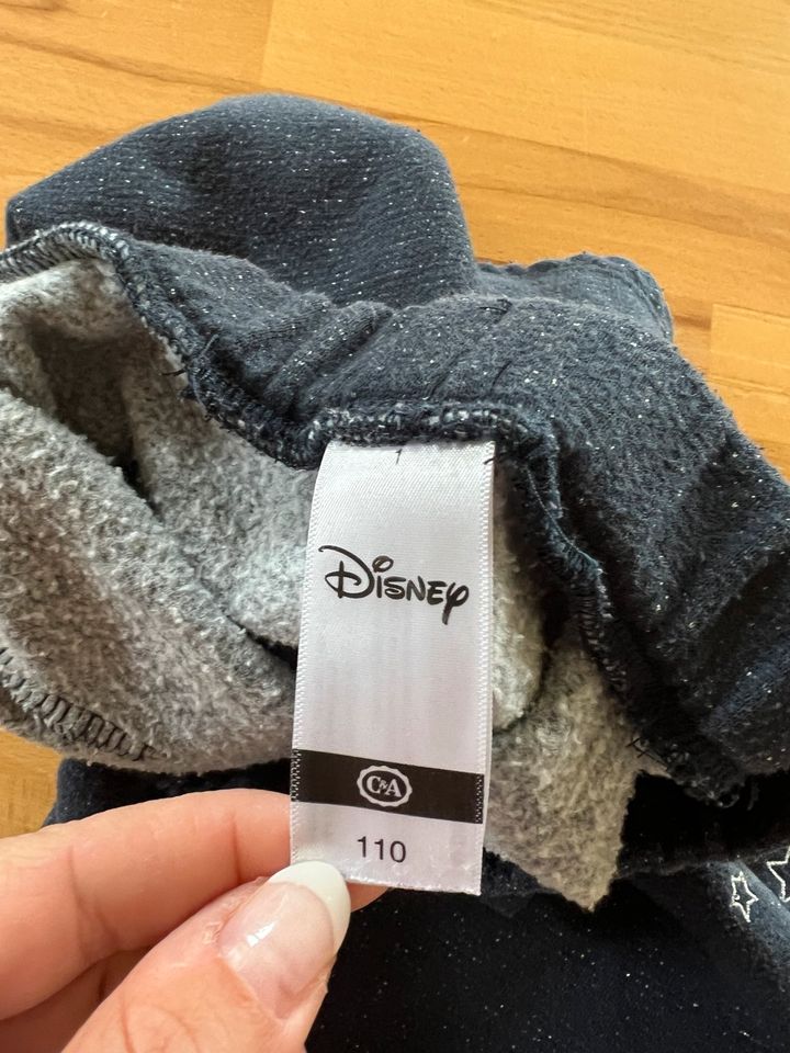 Disney Rock C&A 110 Minnie Mouse Maus Blau Glitzer Warm Dick in Großenlüder