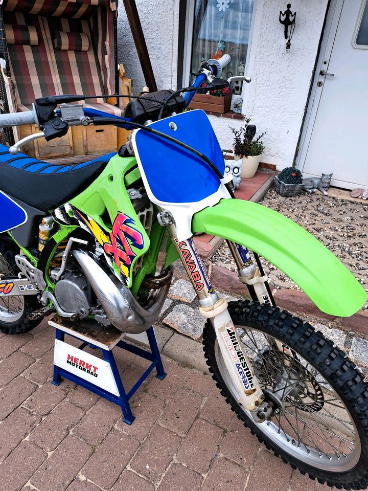 Kawasaki KX 250 ccm 2 Takt RM CR SX YZ in Meisdorf