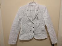 Bonita-Blazer mit Schulterpolster, weiß Gr. 36 z.B. für Hochzeit Berlin - Schöneberg Vorschau